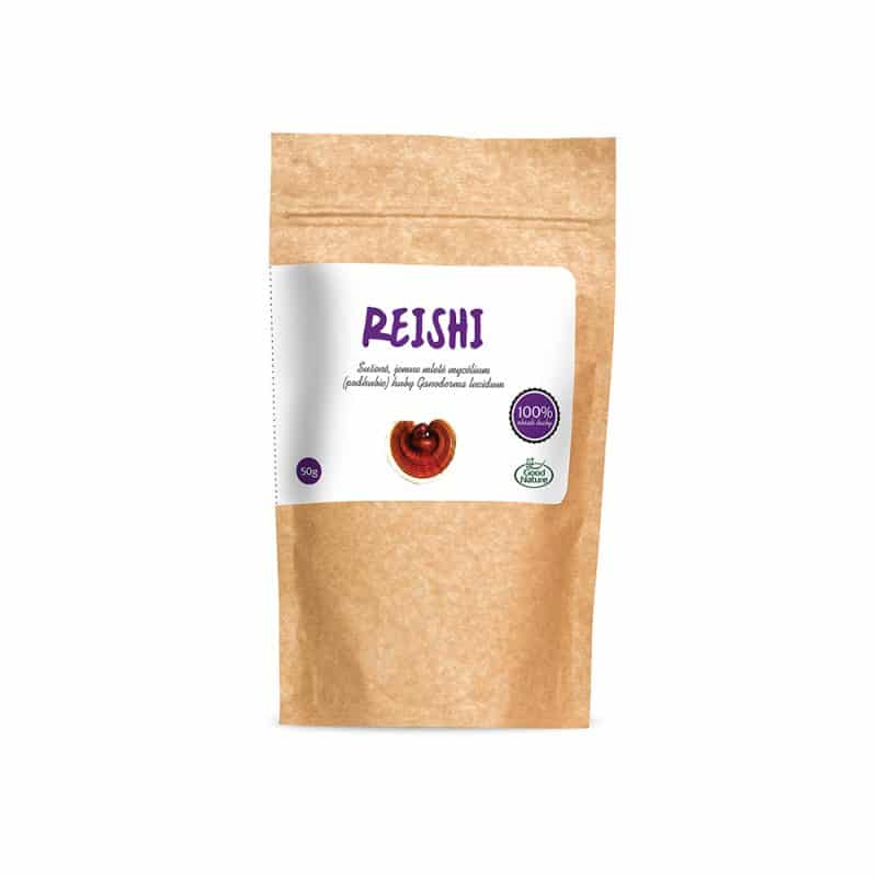 REISHI - Ganoderma 100 % mycelium prášok 50g